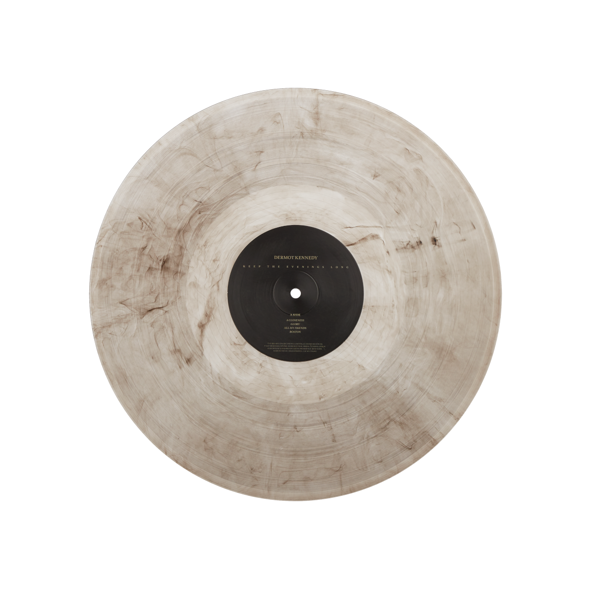 Dermot Kennedy Keep The Evenings Long Exclusive Clear & Black Marble Vinyl LP 314946