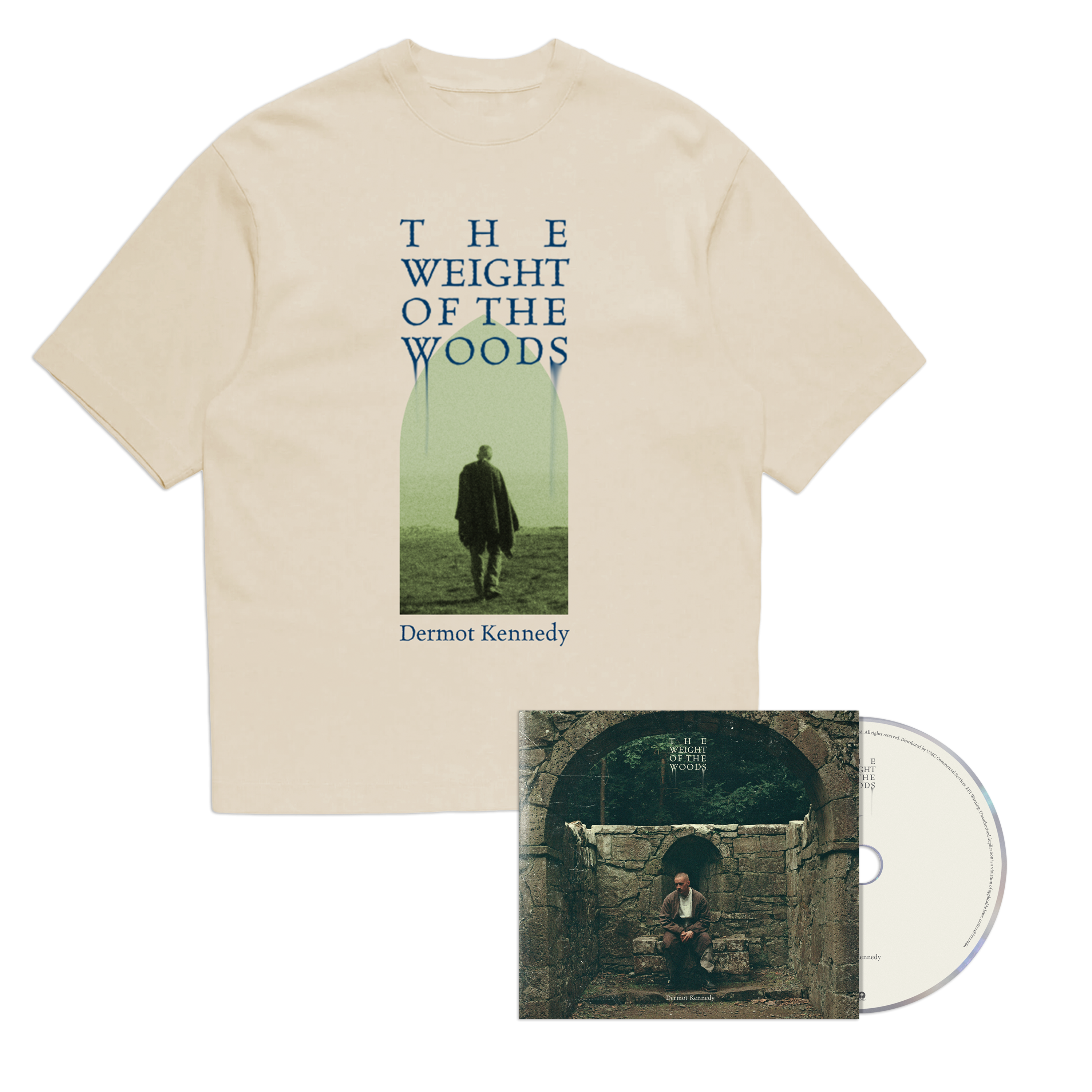 Dermot Kennedy The Weight of the Woods - Standard CD+ Archway T-Shirt Bundle 433851