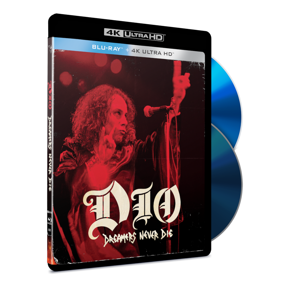Dio, Don Argott, Demian Fenton, N/A Dreamers Never Die 4K Ultra HD + Blu-Ray + signierte Art Card 316276