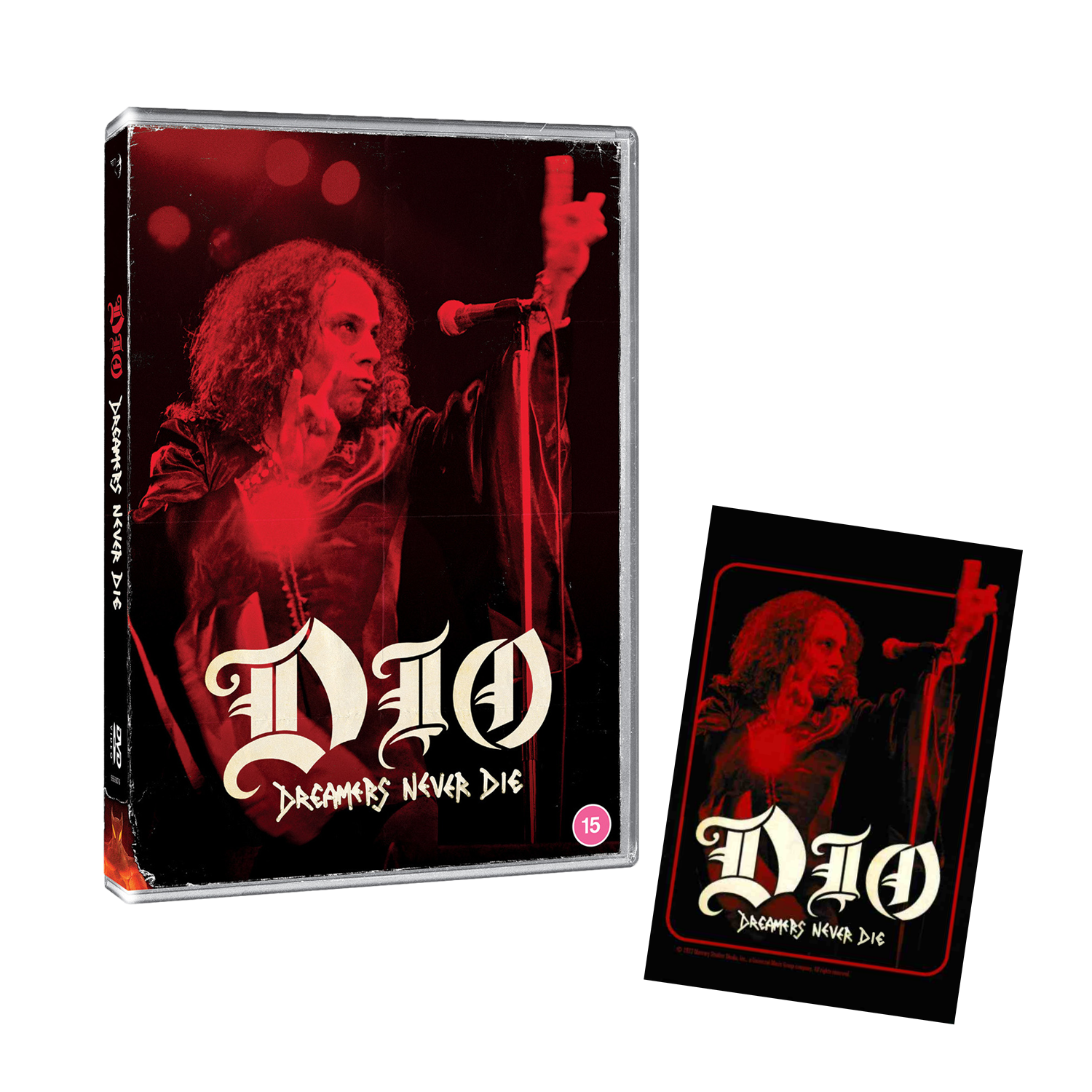 Dio, Don Argott, Demian Fenton, N/A Dreamers Never Die DVD + signierte Art Card 316290