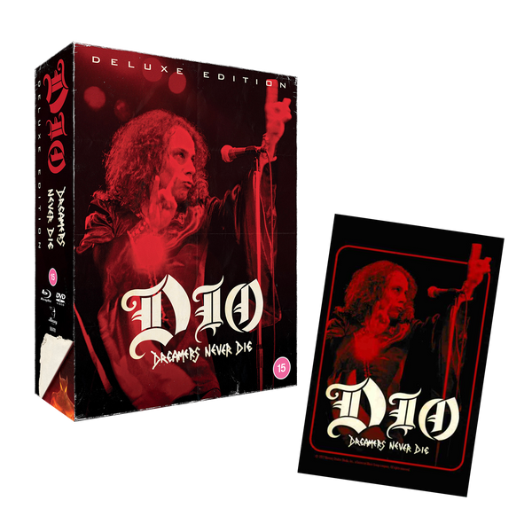 DIO - Dreamers Never Die (Limited Deluxe Edition DVD+Blu-Ray + signierte Art Card)