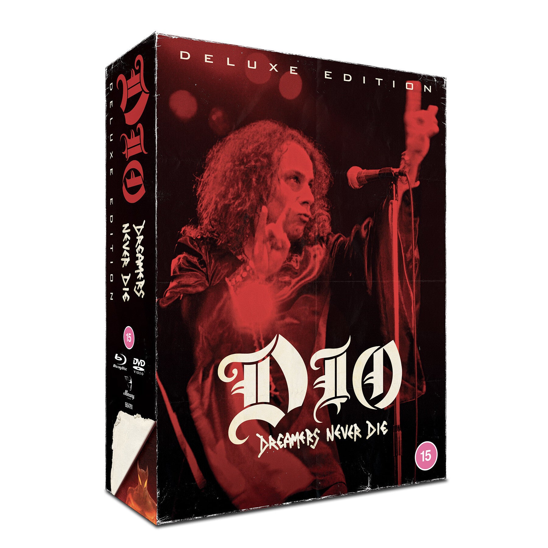 Dio Dreamers Never Die Limited Deluxe Edition DVD+Blu-Ray 306364