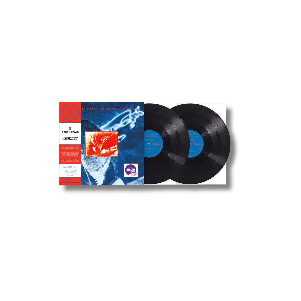 Dire Straits On Every Street 2LP Black, Half-Speed Mastered 460129