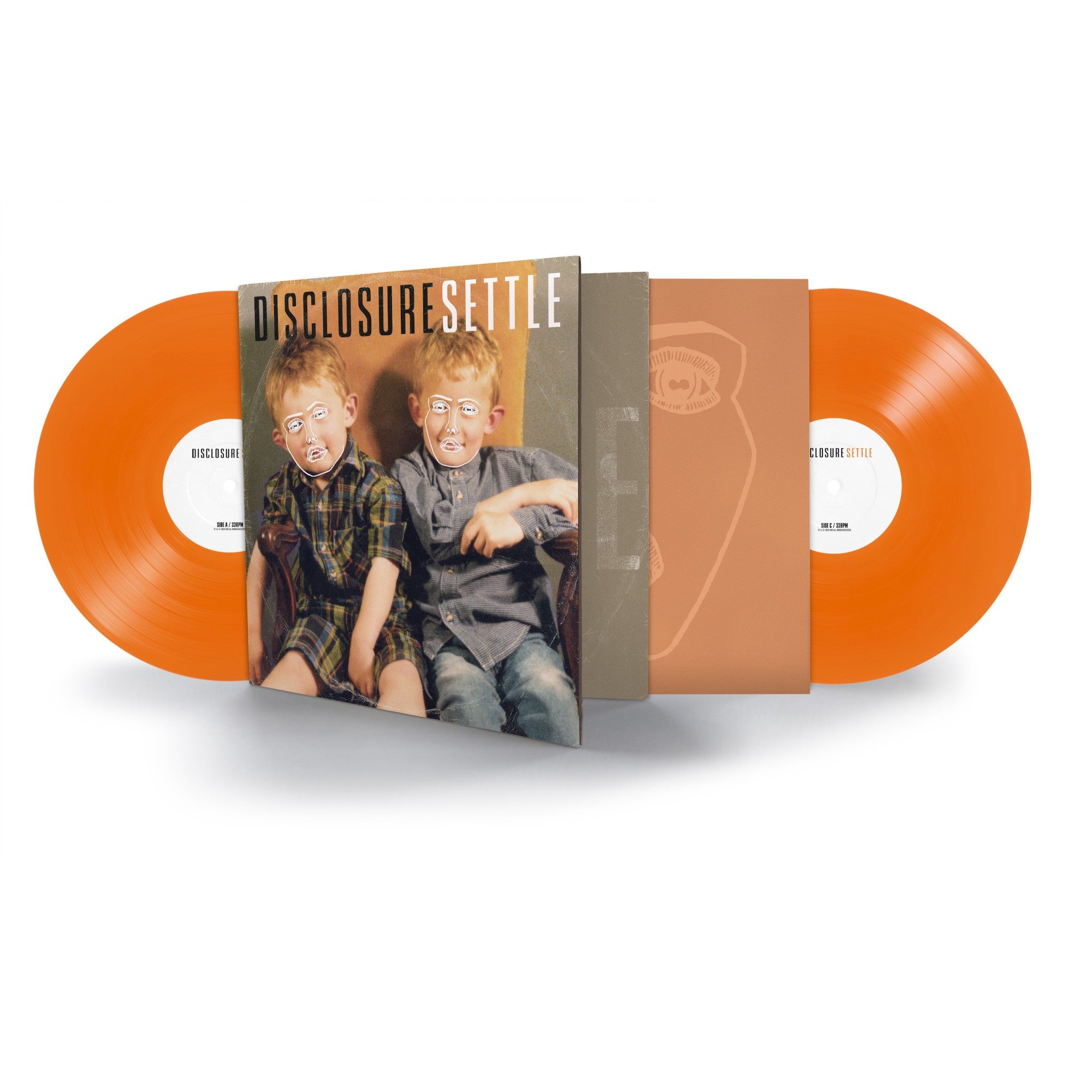 Disclosure Settle 10 Transparent Orange 2LP 299987