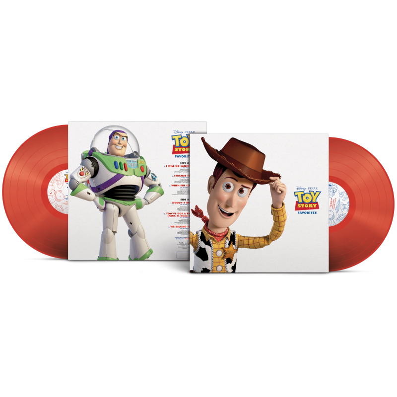 Disney / Various Artists Toy Story Favorites Coloured 1LP (Transparent Red) 289312