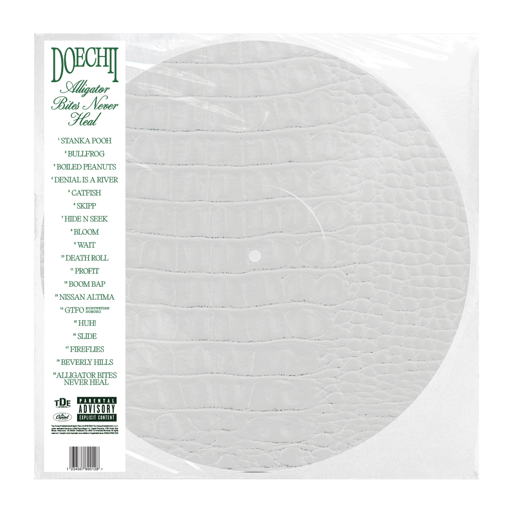 Doechii Alligator Bites Never Heal 1-Year Anniversary Picture Disc  416524