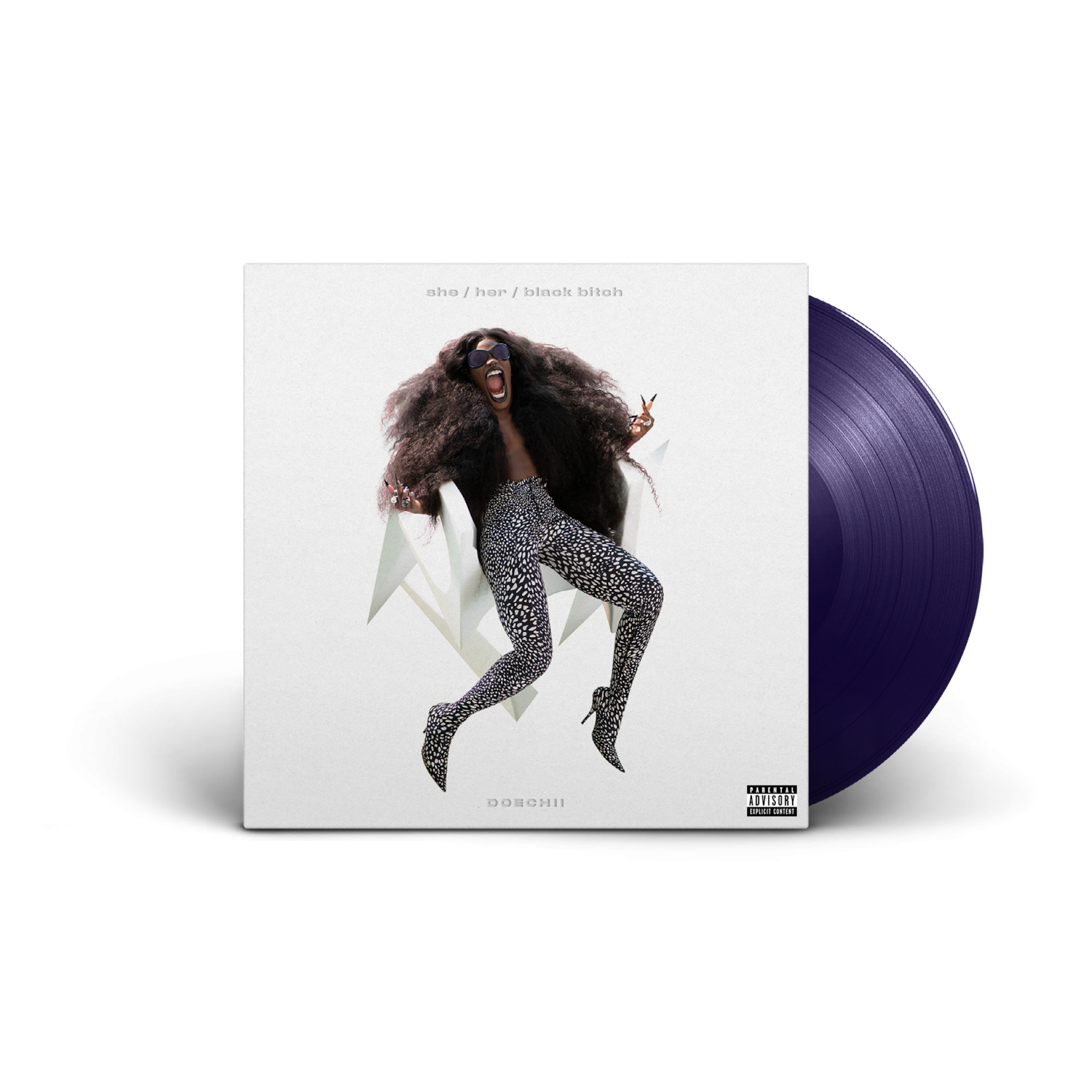 Doechii she / her / black bitch  Midnight Indigo 12" Vinyl 431873