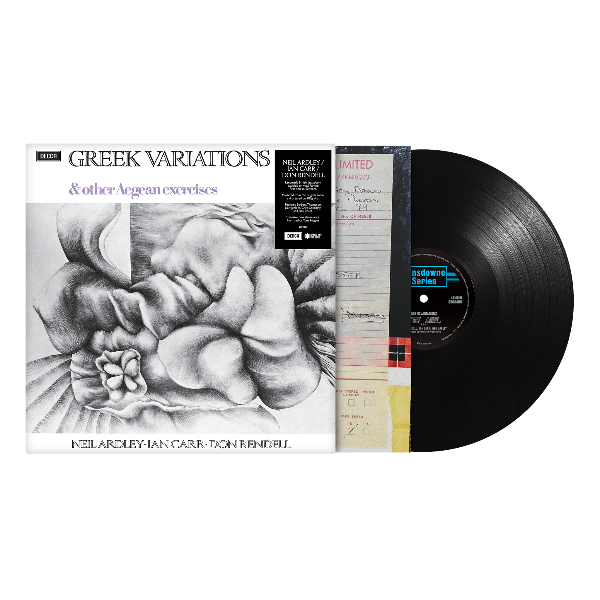 Don Rendell Quintet Greek Variations Vinyl 435385