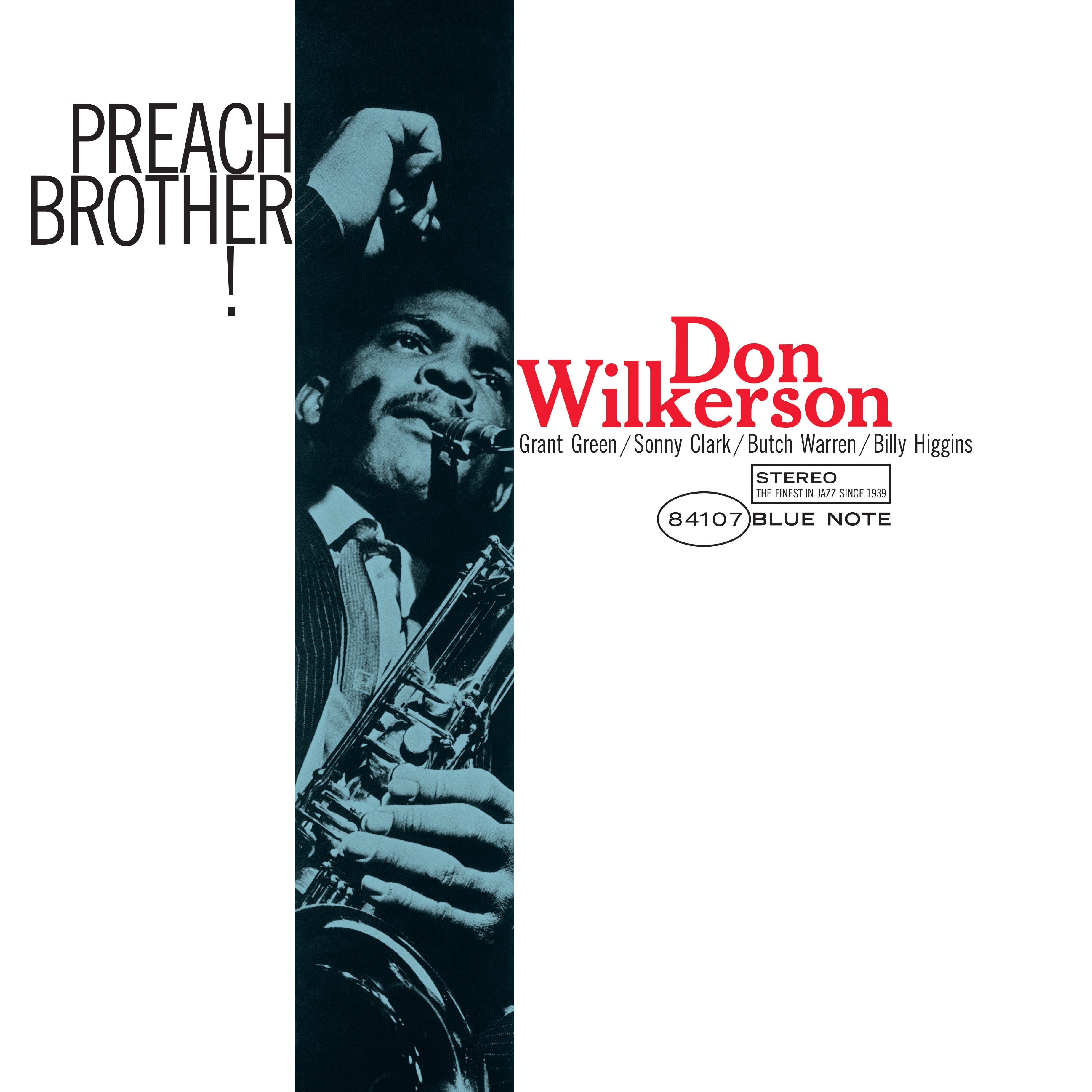 Don Wilkerson Preach Brother! Blue Note Classic Vinyl 390376