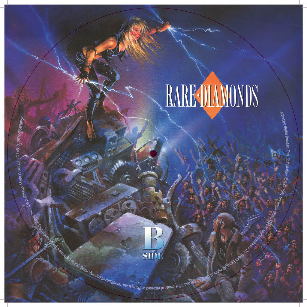 Doro Rare Diamonds Limited Picture Disc + Signed Card 385528