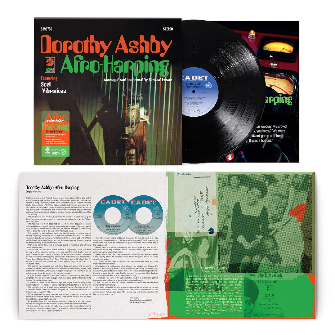 Dorothy Ashby Afro-Harping Deluxe 2LP 370034