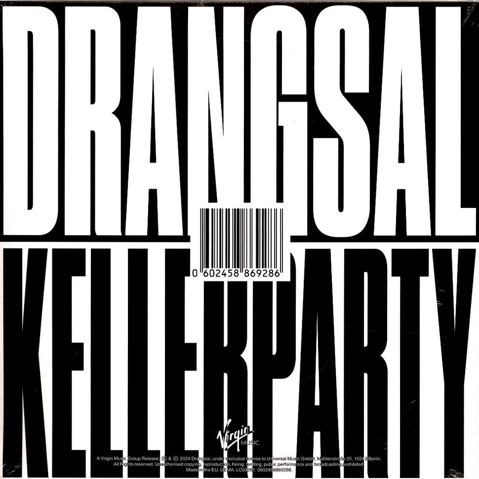 Drangsal Life Is A Killer & Kellerparty 7" Single Vinyl - RSD 2024 424413
