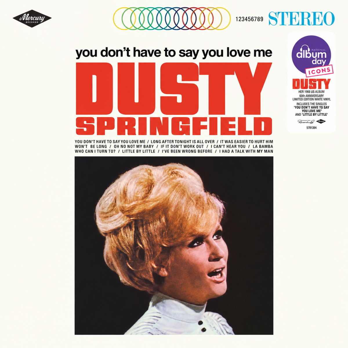 Dusty Springfield You Don't Have To Say You Love Me Col. 1LP 459837