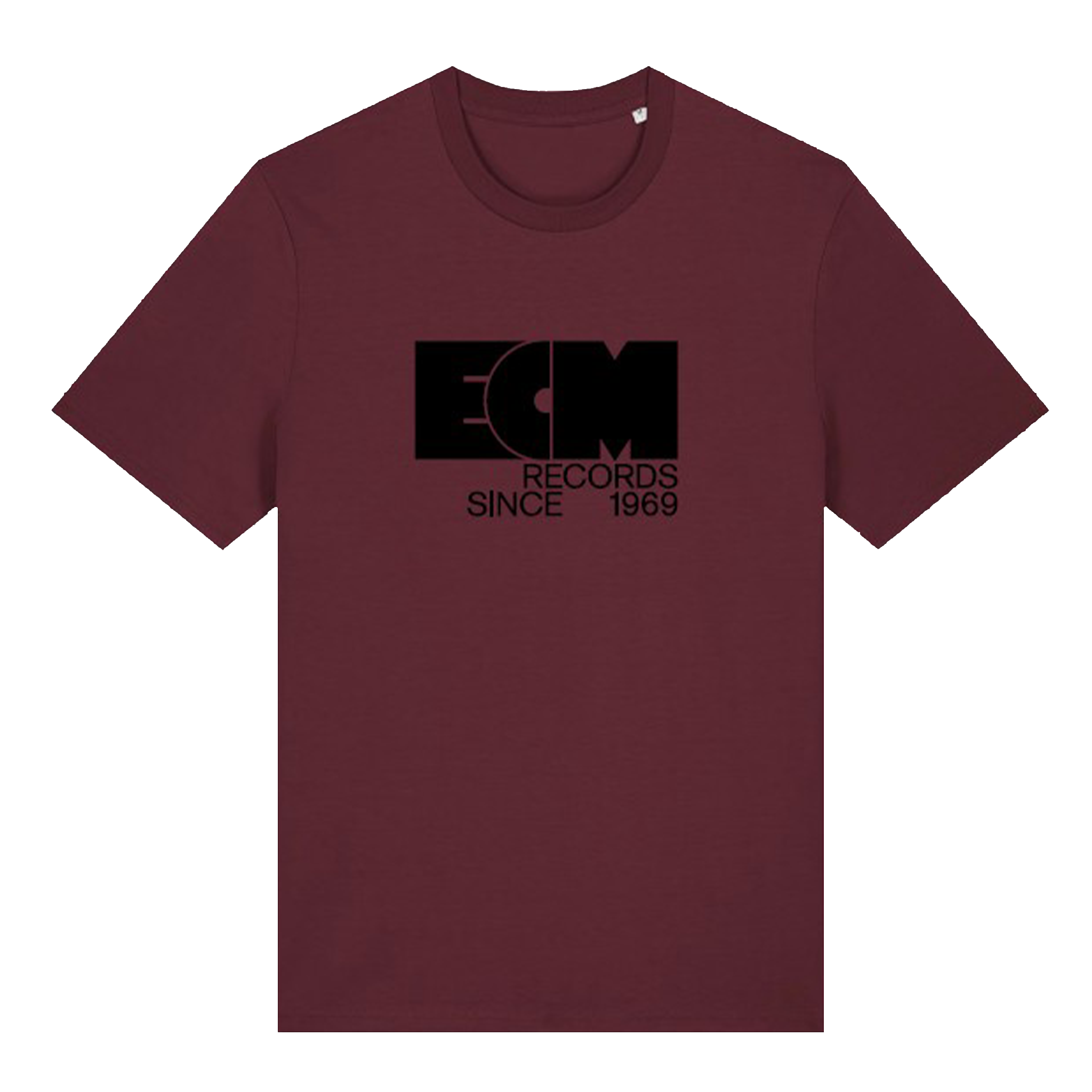 ECM Merch ECM Logo T-Shirt Burgundy  T-Shirts 431831