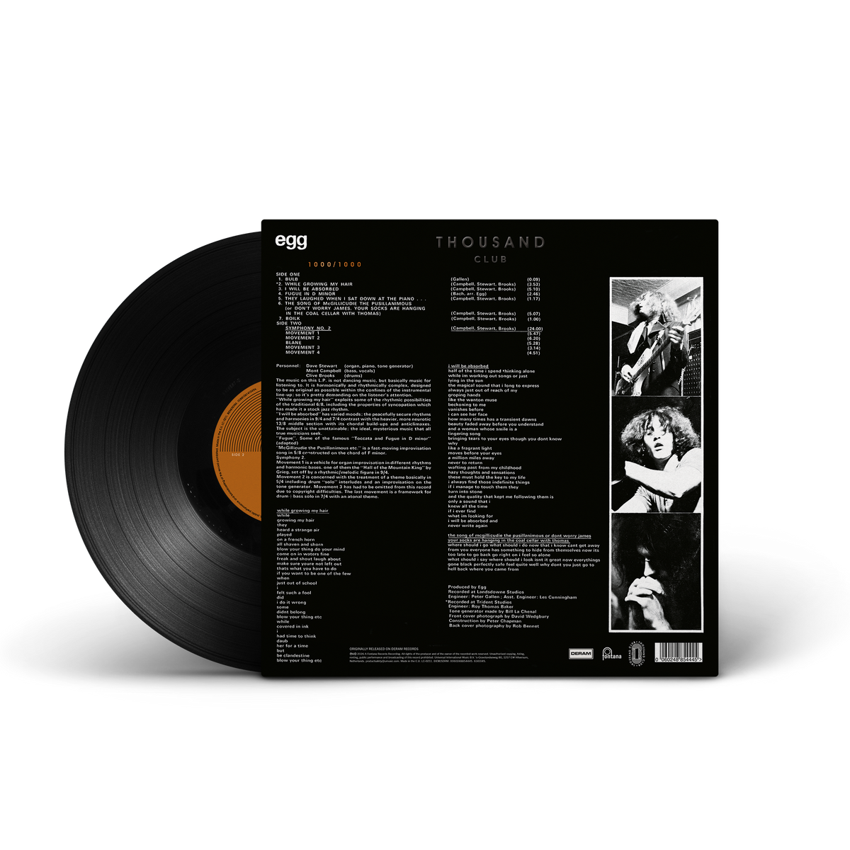 Egg Egg The Thousand Club LP 462715
