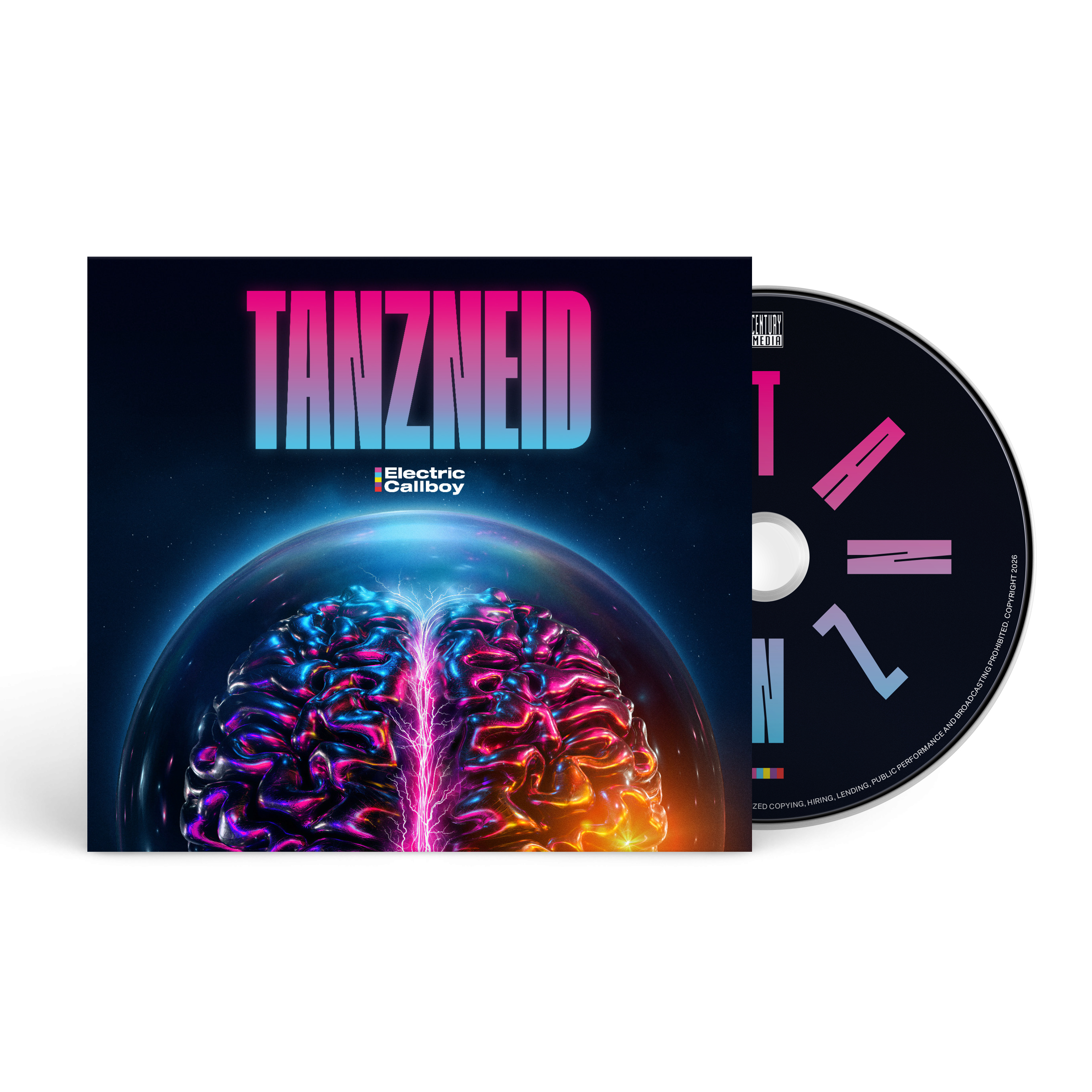 Electric Callboy TANZNEID Special Edition CD Digipak + T-Shirt black 442081