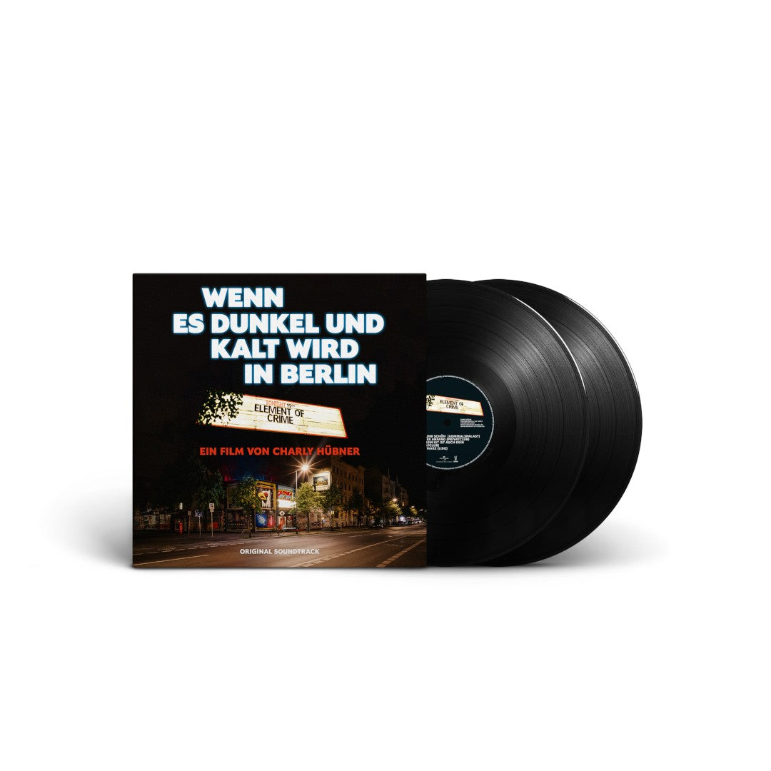 Element of Crime Wenn es dunkel und kalt wird in Berlin (Live/OST) 2LP schwarz, 180g, Gatefold 369311