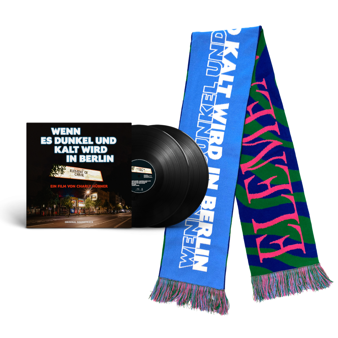 Element of Crime Wenn es dunkel und kalt wird in Berlin (Live/OST) Ltd. 2LP + Schal: schwarz, 180g, Gatefold 369050