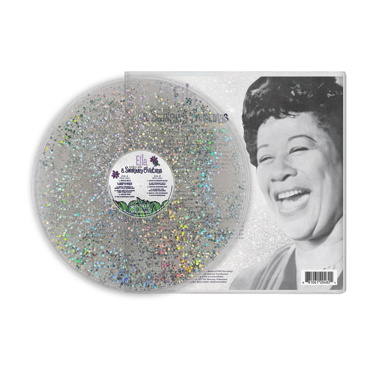 Ella Fitzgerald Ella Wishes You A Swinging Christmas (Winter Wonderland Edition) Glitter Vinyl 462757
