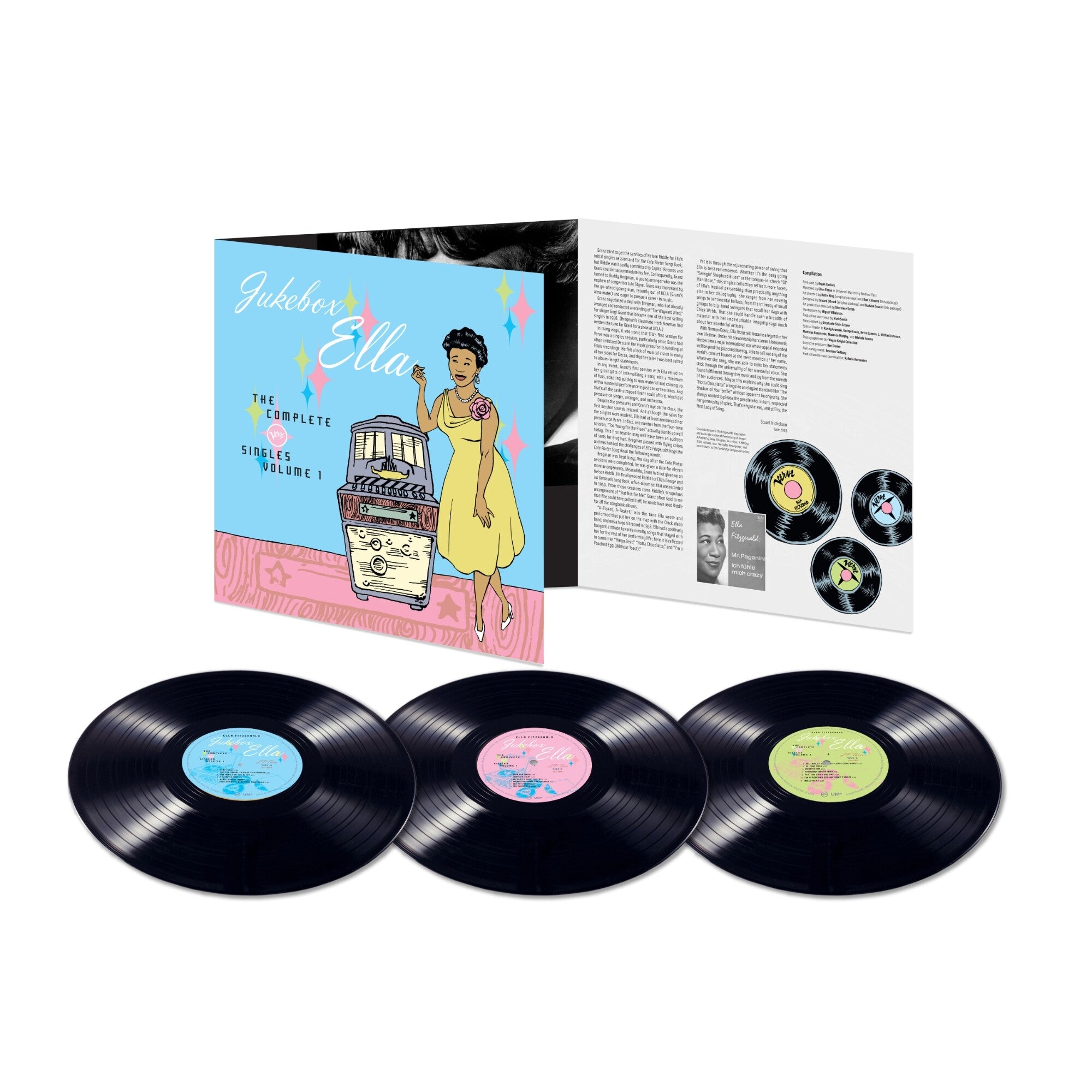 Ella Fitzgerald Jukebox Ella: The Complete Verve Singles Exklusive Ltd. 3LP 392145
