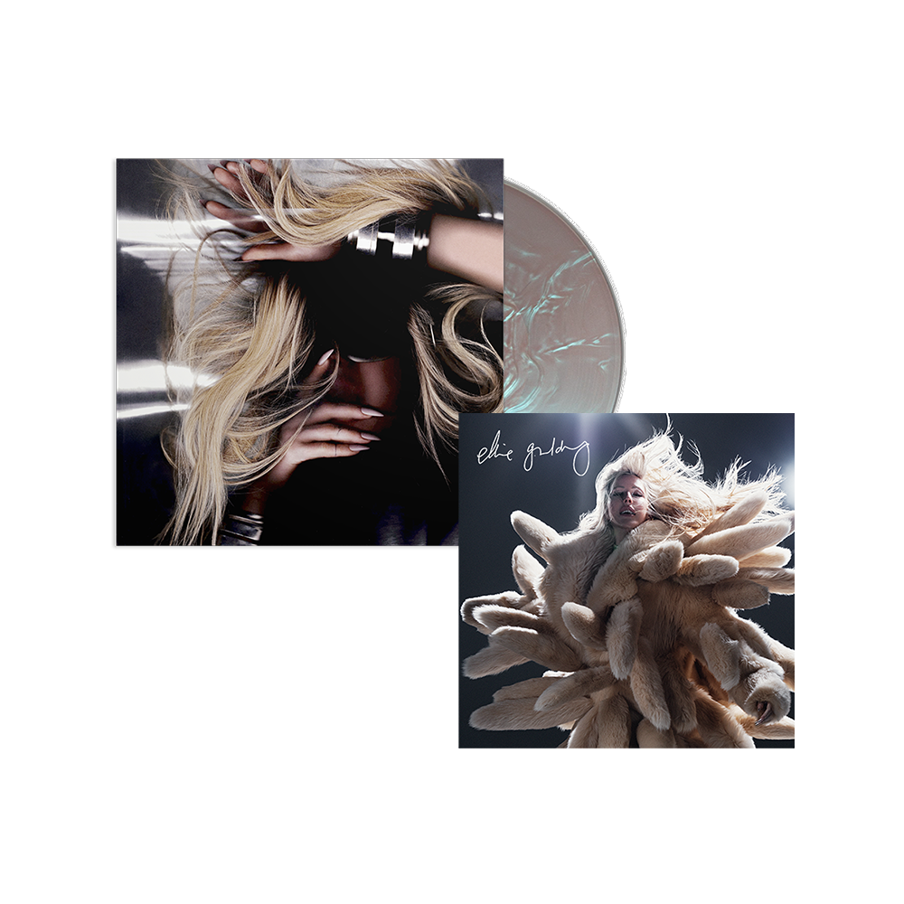 Ellie Goulding I Know Too Much Store Exclusive Pearl Flip Lagoon Vinyl + Signed Artcard 448684