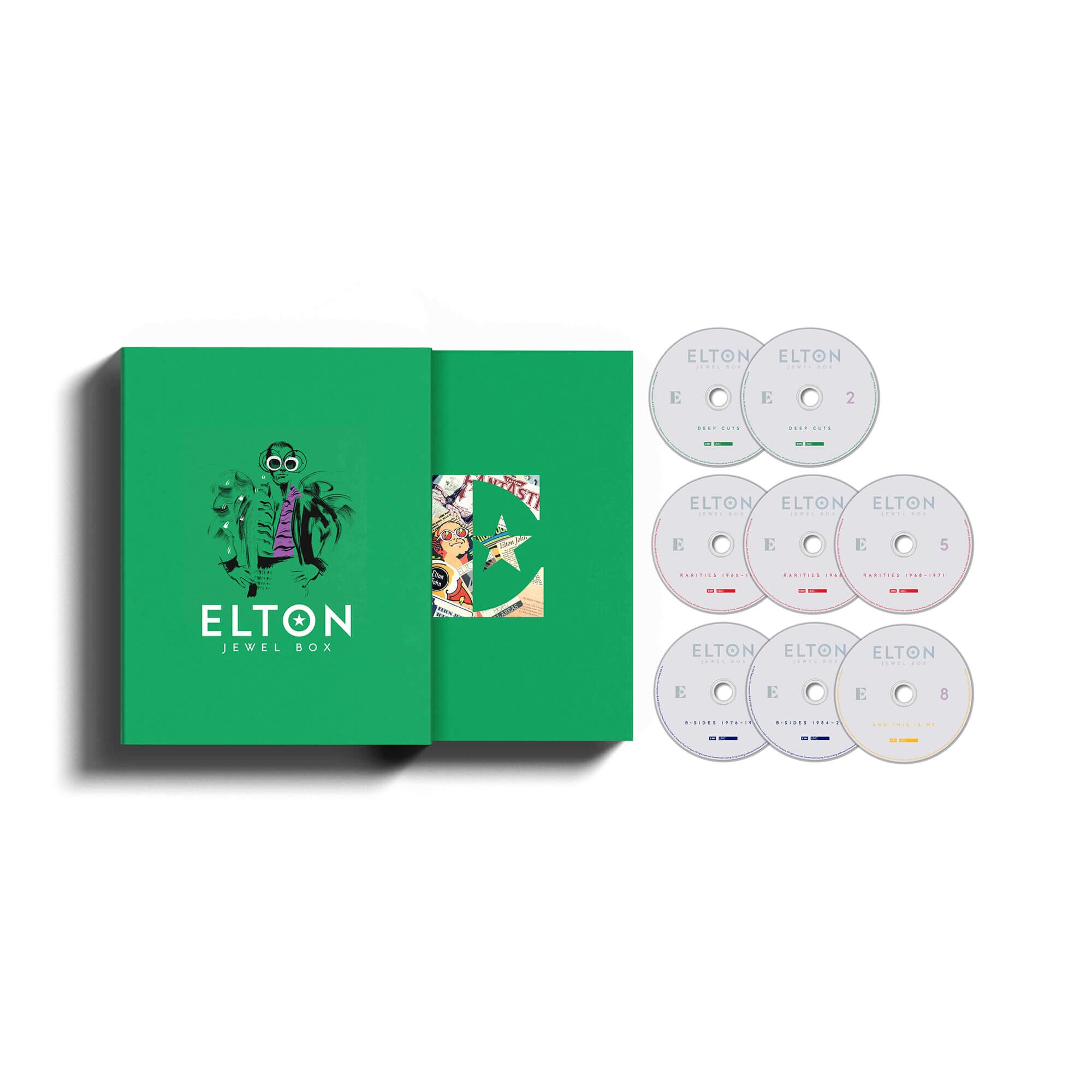 Elton John Jewel Box (8CD Boxset) Boxset 36304