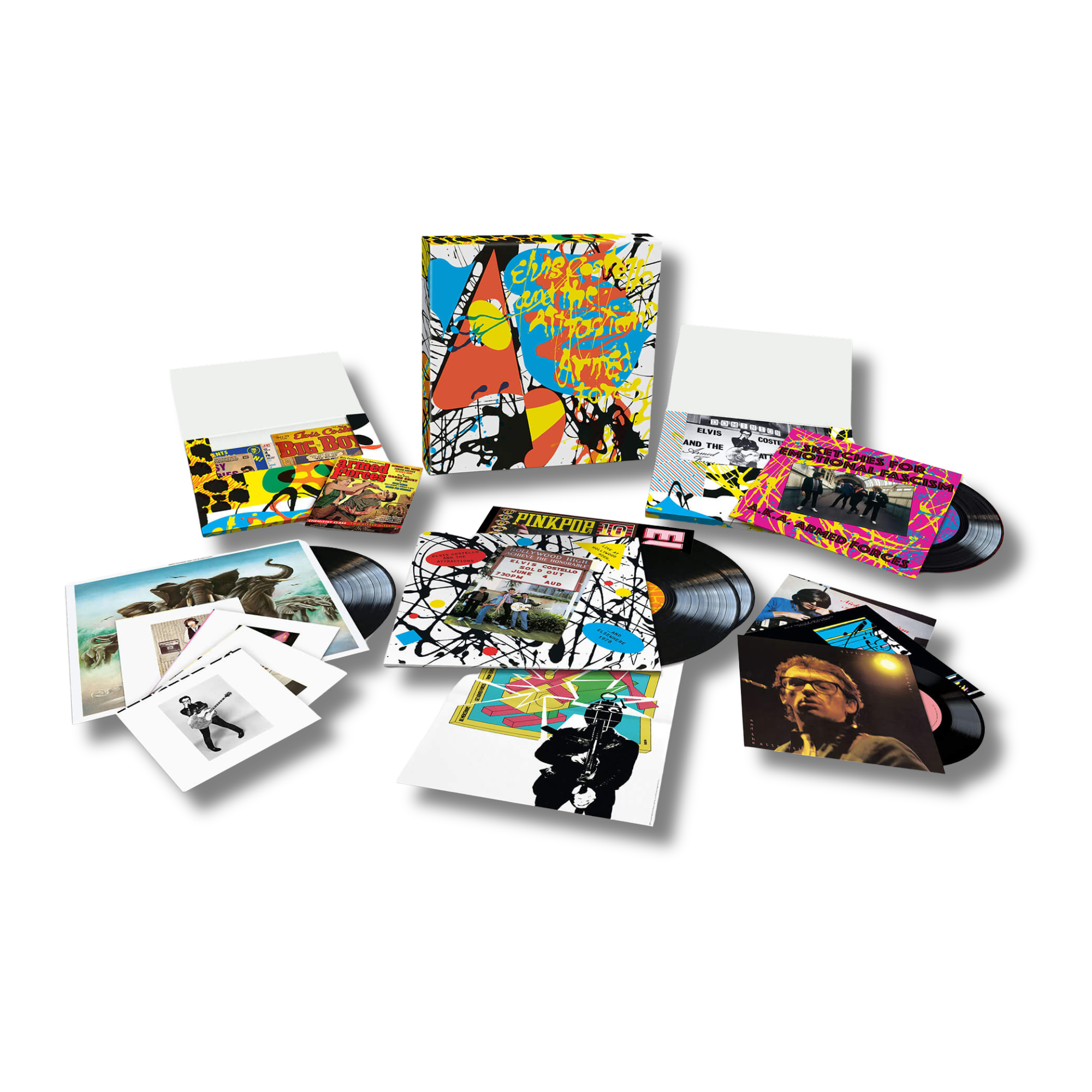 Elvis Costello Armed Forces (9LP Super Deluxe Boxset) Black Vinyl 9LP Boxset 455279