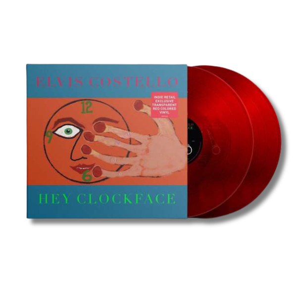 Elvis Costello - Hey Clockface (Translucent Red Vinyl 2LP - 180g, Gatefold)