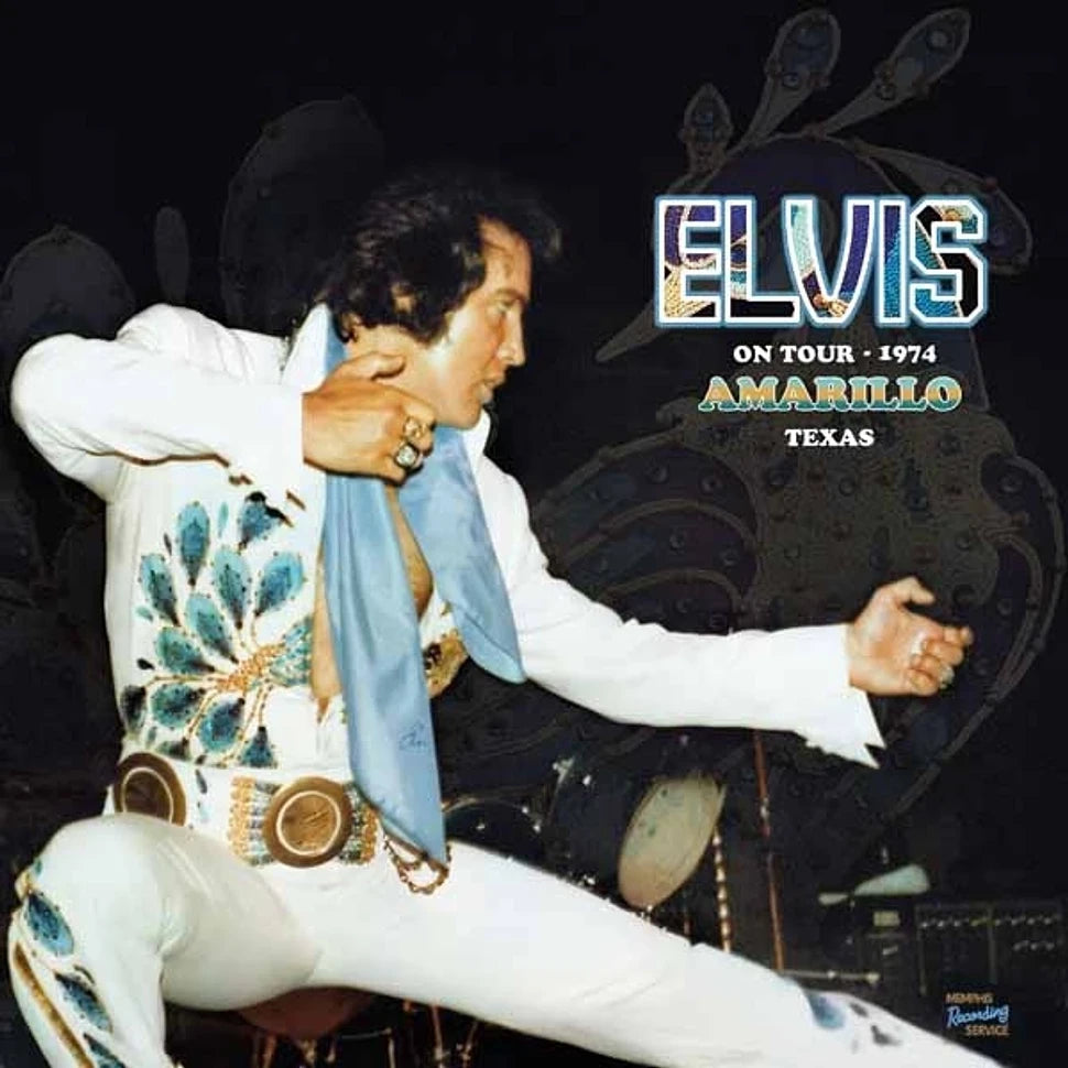 Elvis Presley On Tour 1974 - Amarillo Texas Black Vinyl 2LP - Remastered, Gatefold 437839