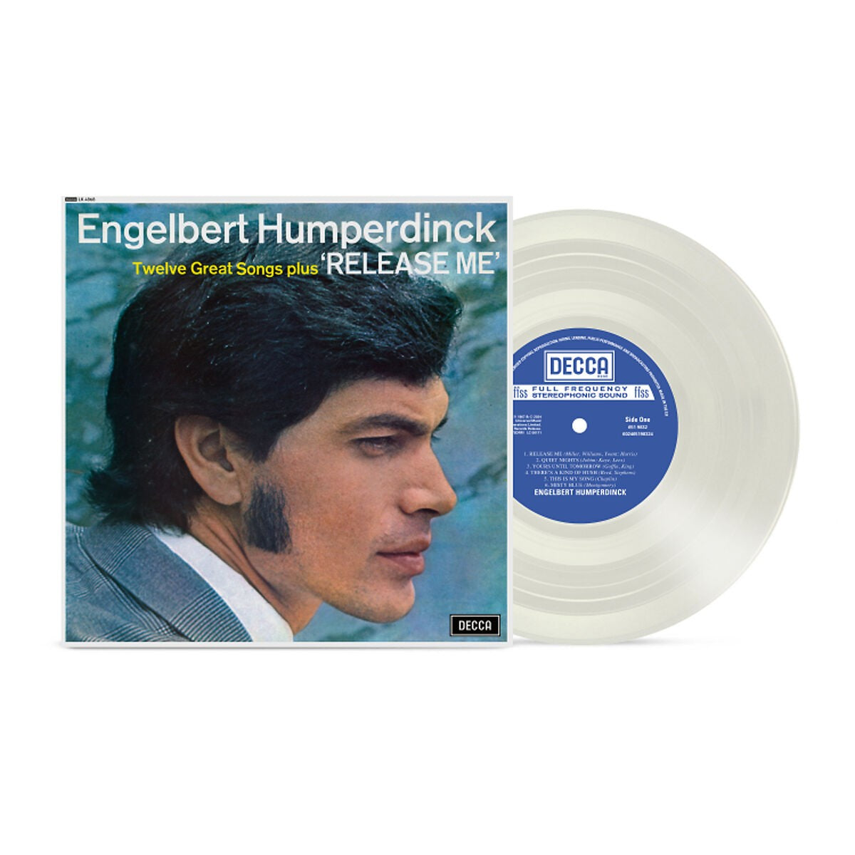 Engelbert Humperdinck A Man Without Love LP - Turquoise Coloured Vinyl 376000
