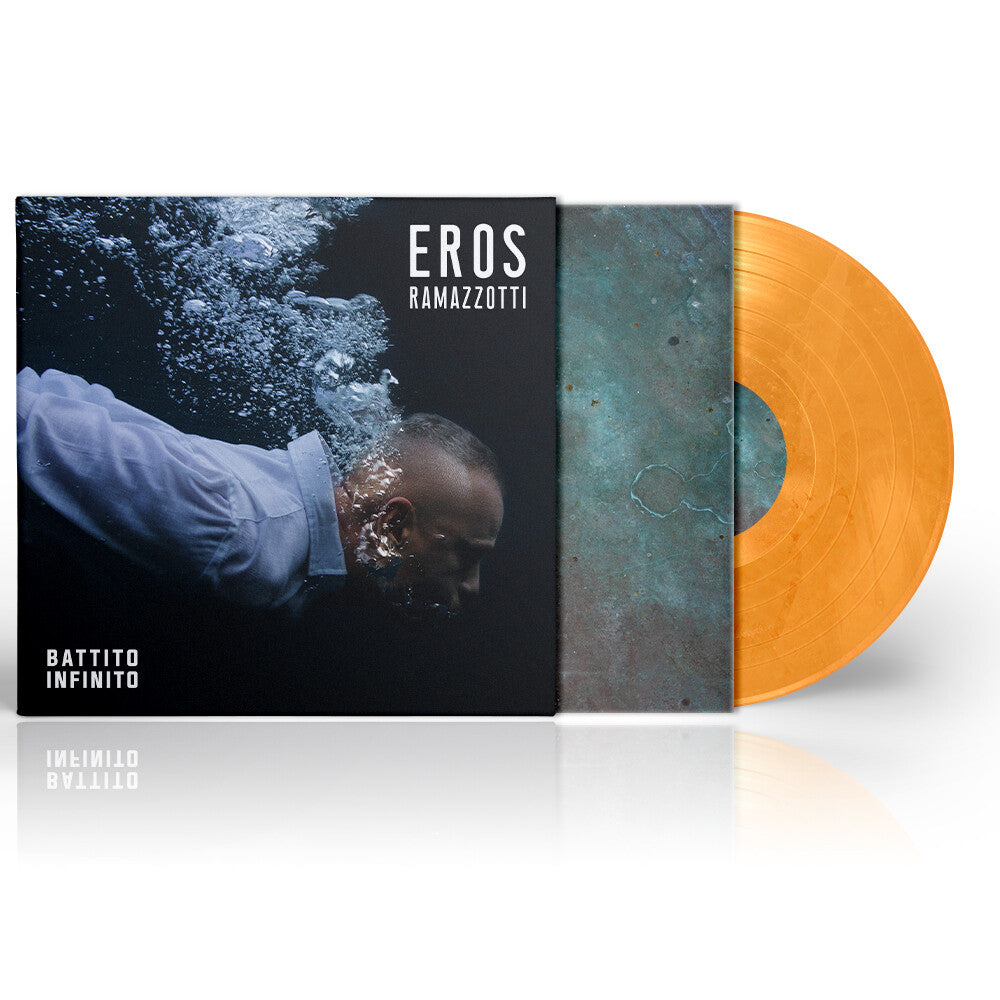 Eros Ramazzotti Battito Infinito Exclusive Orange Transparent LP 104379