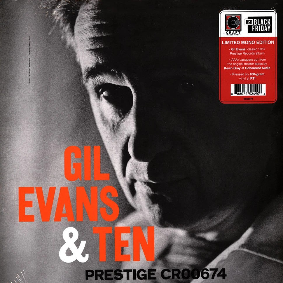 Evans,Gil Gil Evans & Ten (Remastered) Vinyl - RSD 2023 424620