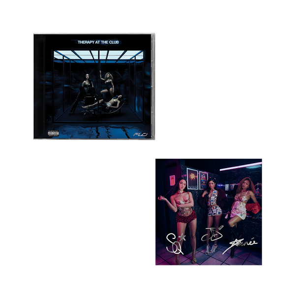 FLO - THERAPY AT THE CLUB (CD + Signed Art Card CD-size)