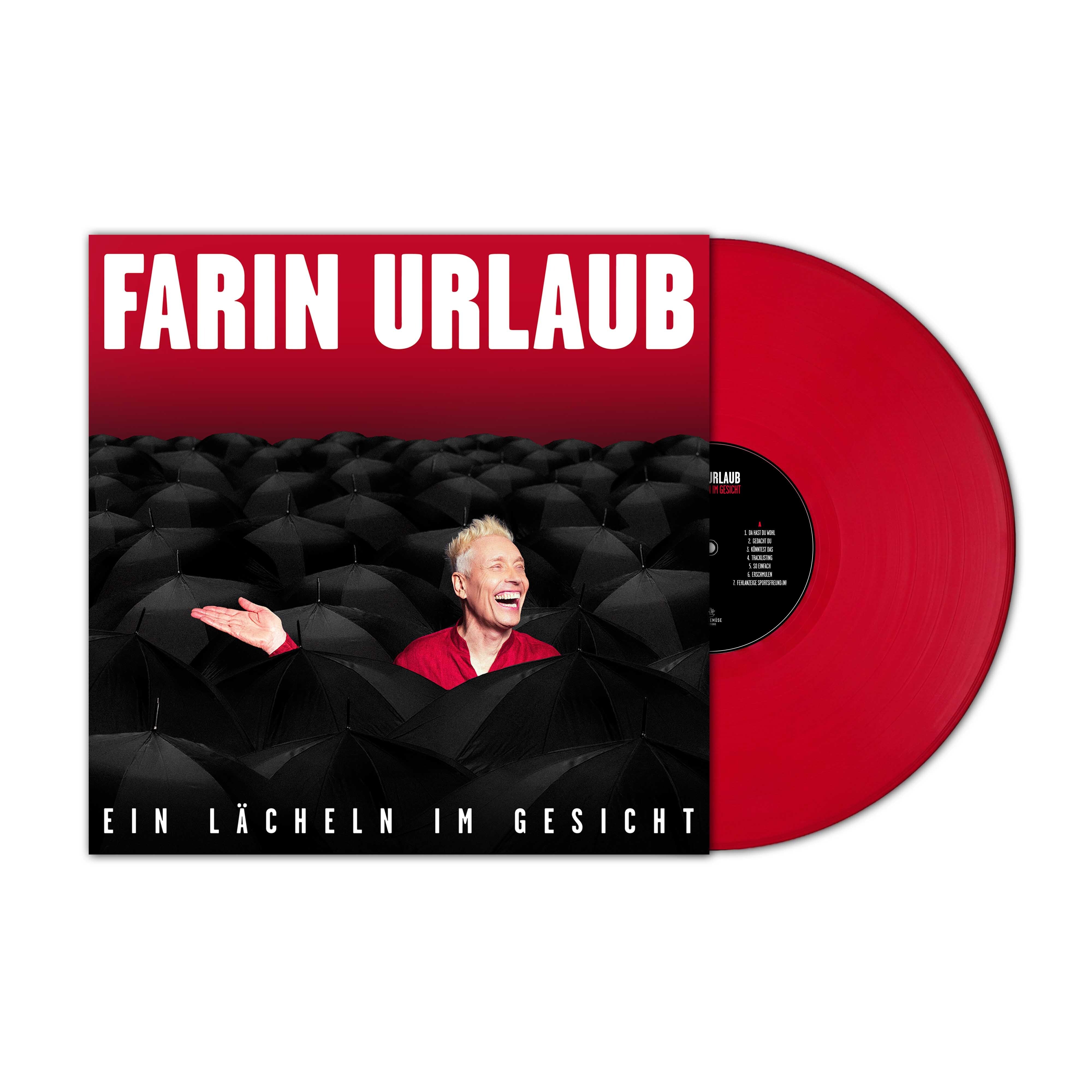 Farin Urlaub Ein Lächeln im Gesicht Red Bio Vinyl LP - 180g 452230