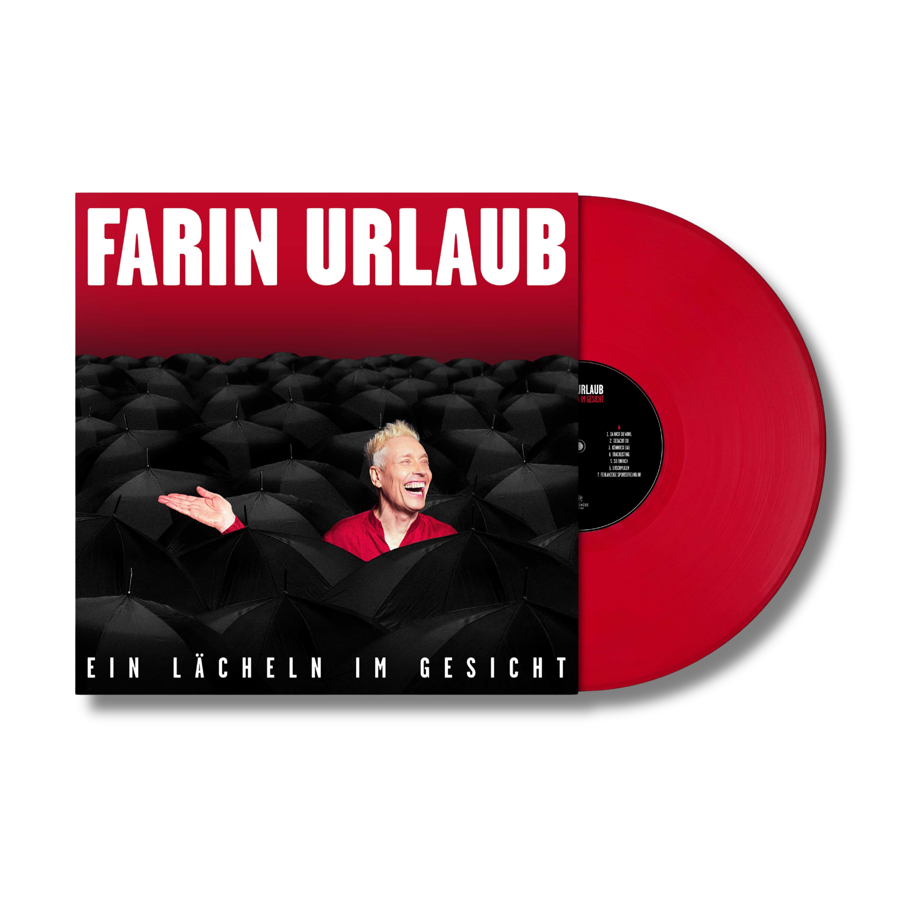 Farin Urlaub Ein Lächeln im Gesicht Red Bio Vinyl LP - 180g 458295