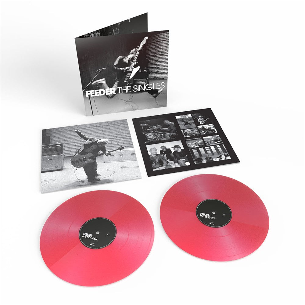 Feeder The Singles Transparent Pink LP 434073