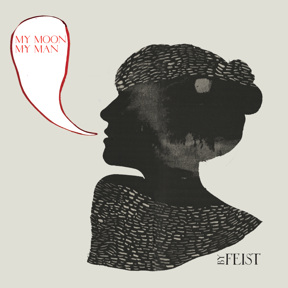 Feist My Moon My Man 7" + Signed Art Card 440879