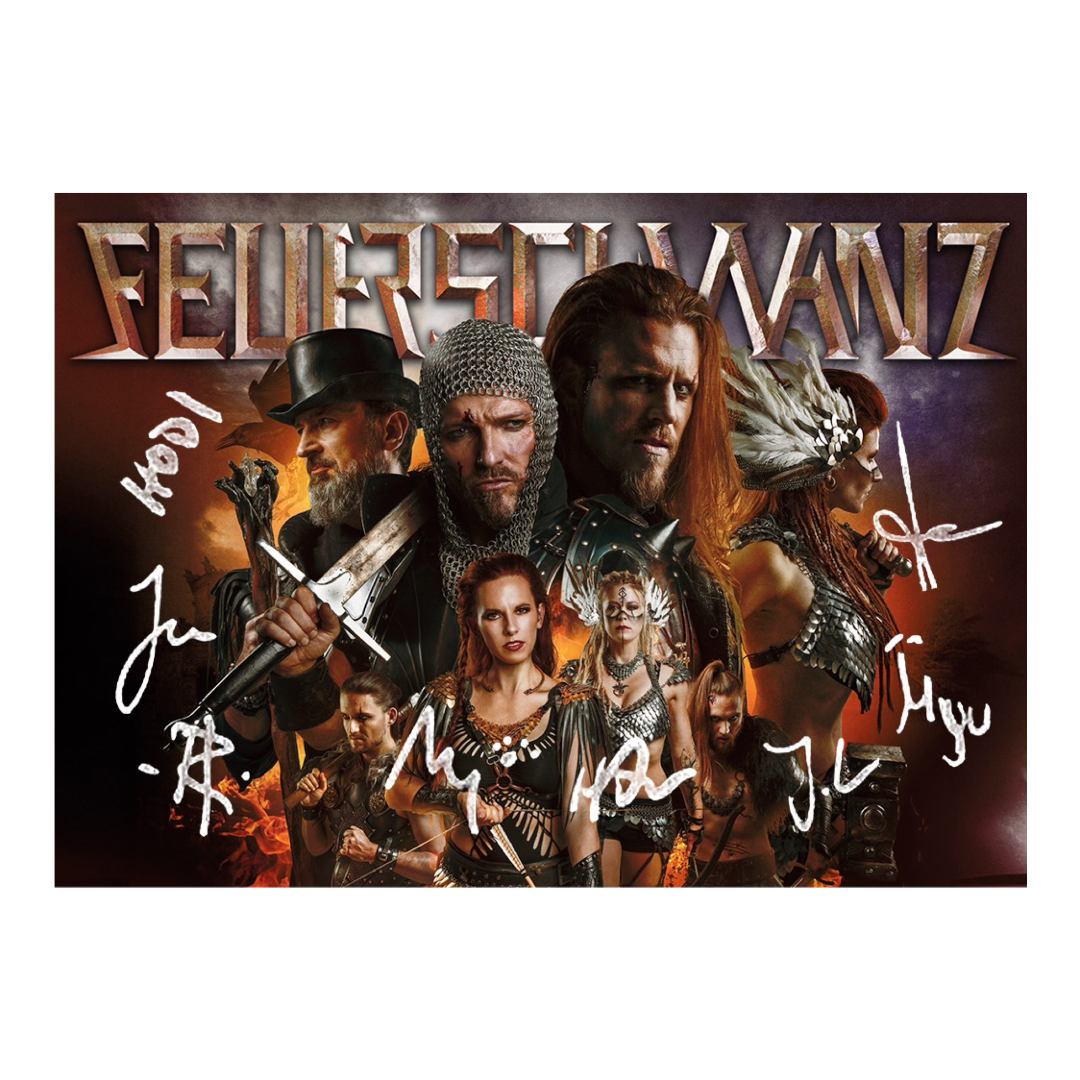 Feuerschwanz Warriors LP + Autogrammkarte 346796