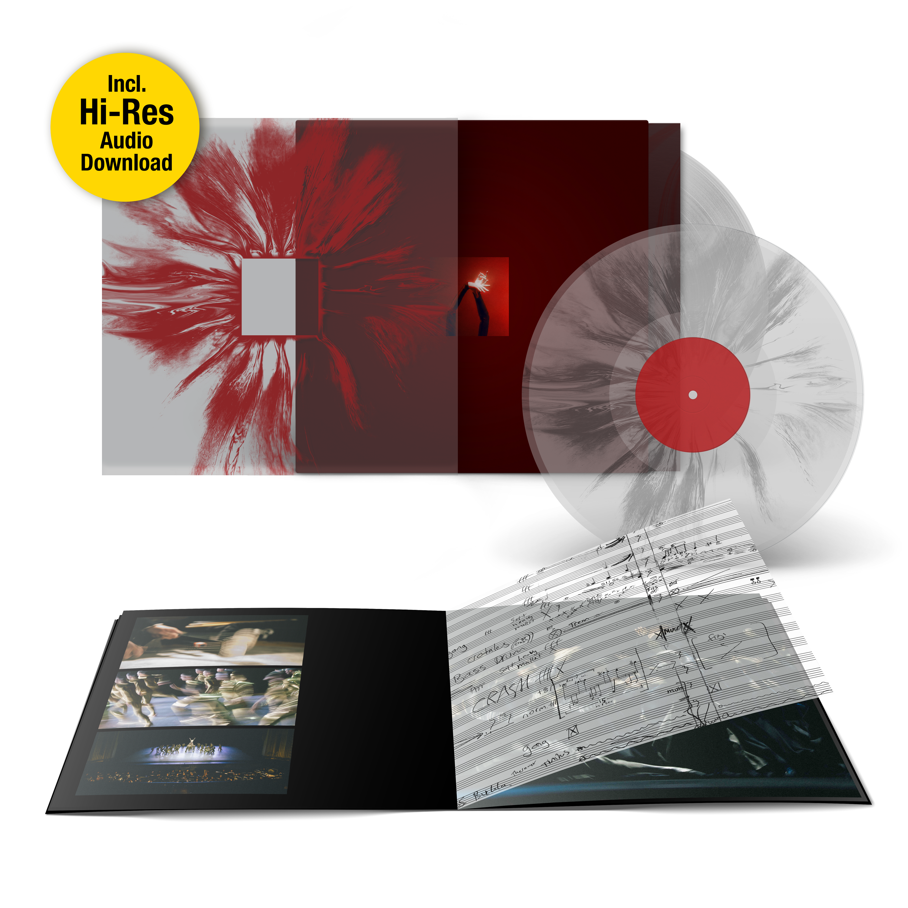 Floating Points Mere Mortals 2LP Crystal Clear + High Res Download 457941