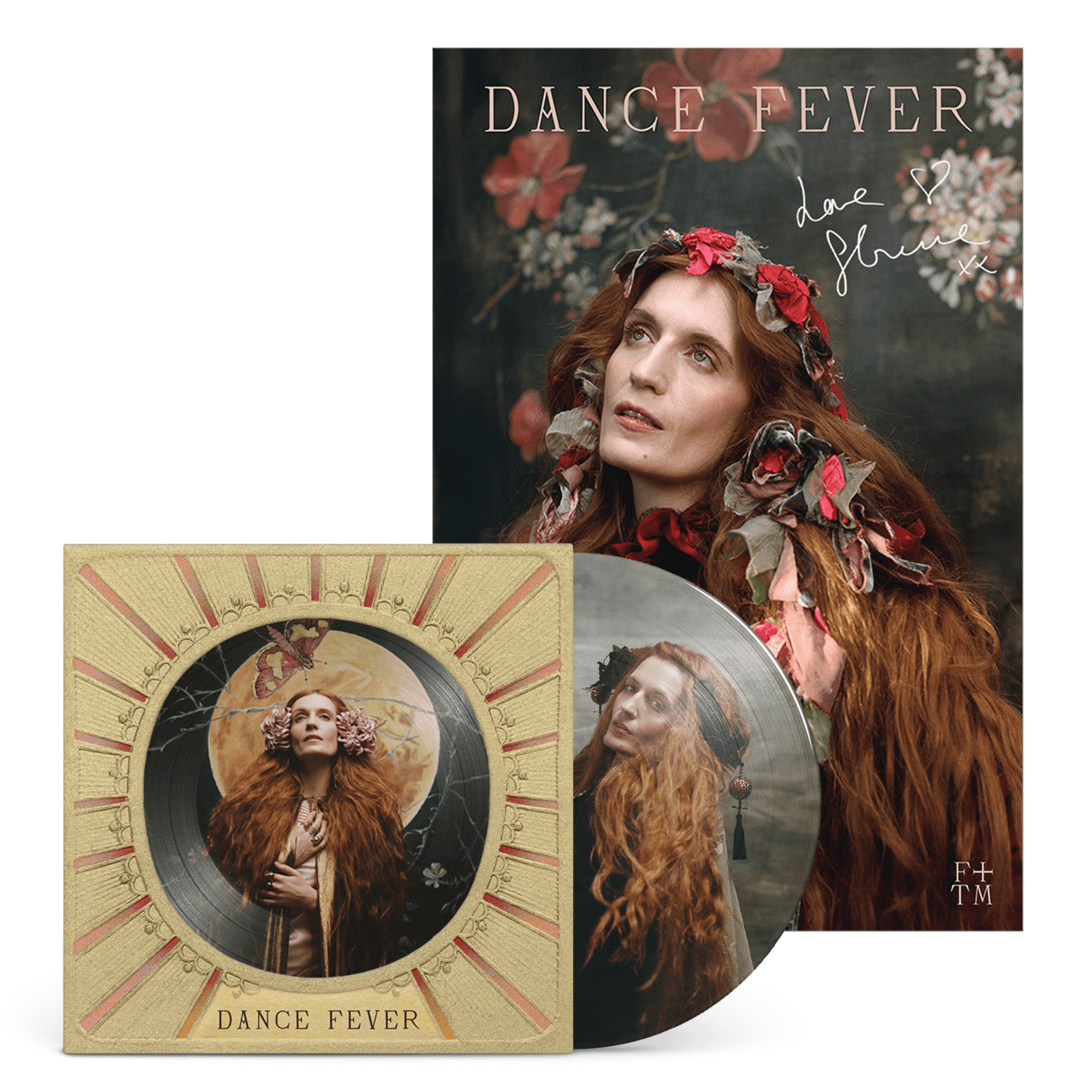 Florence + the Machine Dance Fever 2LP Picture Disk + Signed Poster 39454
