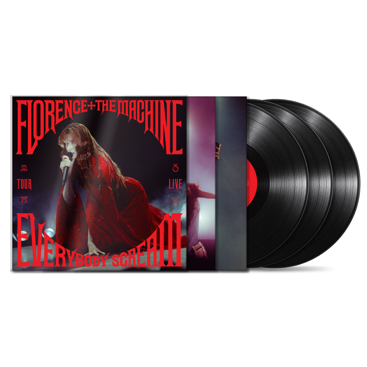 Florence + the Machine Everybody Scream Tour Live Standard 3LP 464693