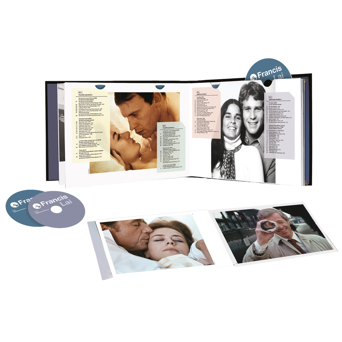 Francis Lai 55 years of cinema and songs 1963-2018 14-CD-Box 463681