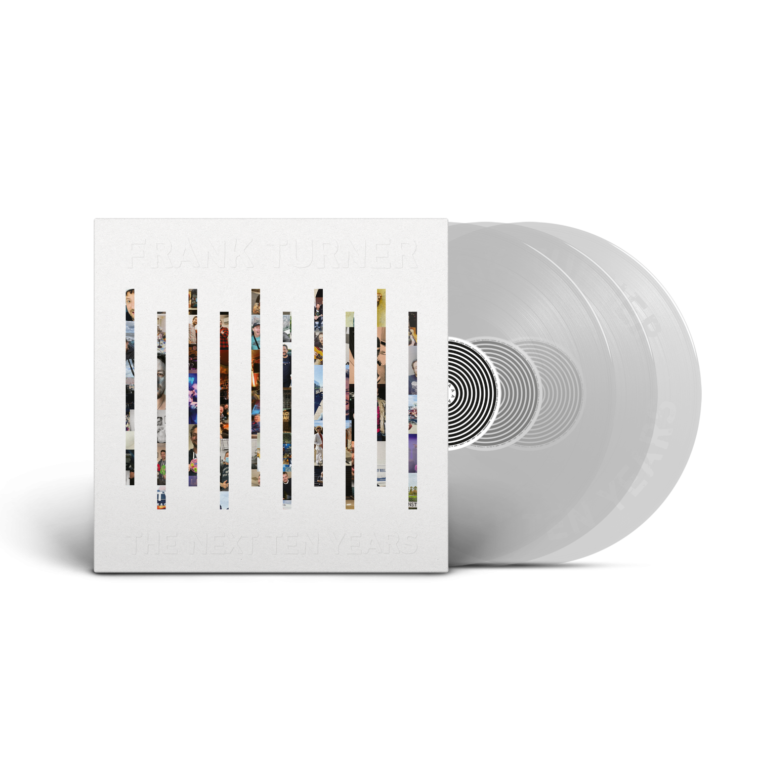 Frank Turner The Next Ten Years Limited Numbered Clear Vinyl 3LP 421342