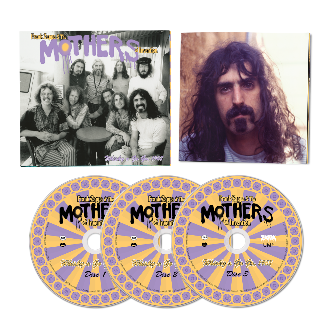 Frank Zappa & The Mothers Of Invention Whisky A Go Go 1968 3CD 355511
