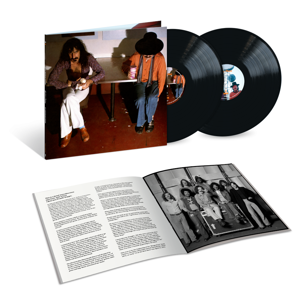 Frank Zappa Bongo Fury (50th Anniversary) 2LP 180g BLACK VINYL W/ BOOKLET AND LITHOGRAPH PRINT 434023