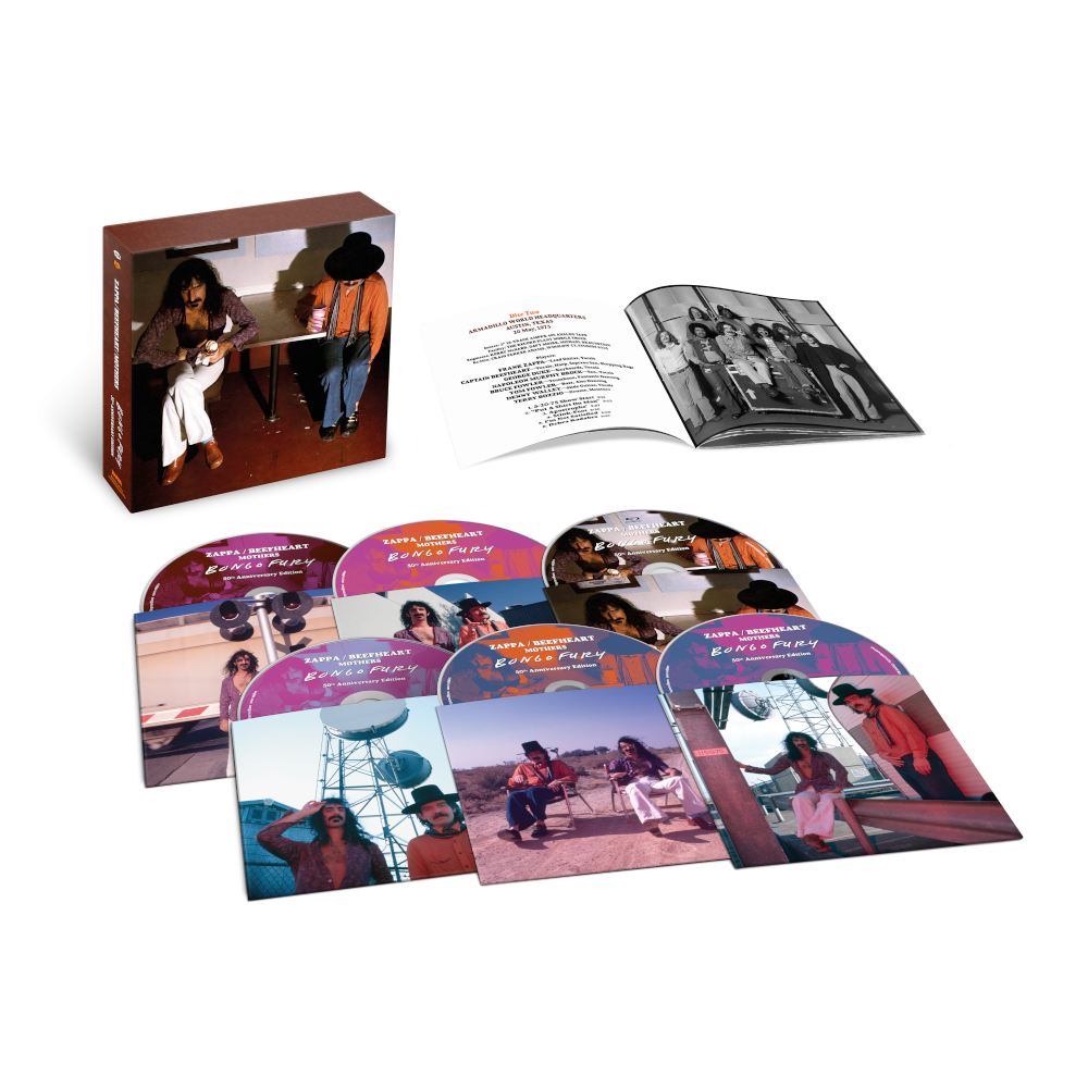 Frank Zappa Bongo Fury (50th Anniversary) SUPER DELUXE 5CD + BLU-RAY 434027