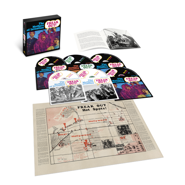 Frank Zappa - The Mothers of Invention - Freak Out! 60th Anniversary (Super Deluxe Edition 5CD/1BR)