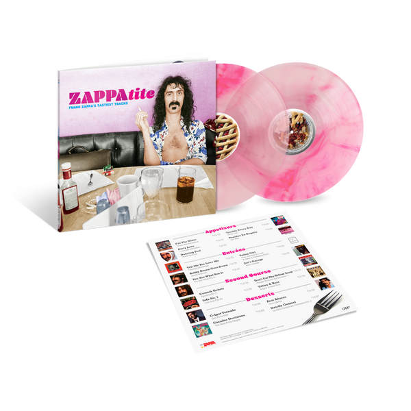Frank Zappa - ZAPPAtite: Frank Zappa’s Tastiest Tracks (Crystal Clear Vinyl with Hot Pink Swirl 2LP)