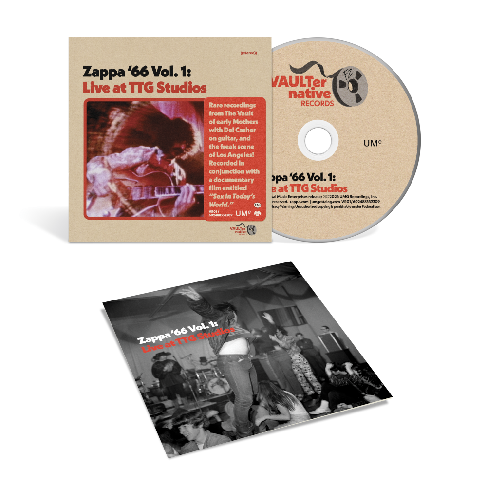 Frank Zappa Zappa '66 Vol . 1 Live  Exclusive CD 441955