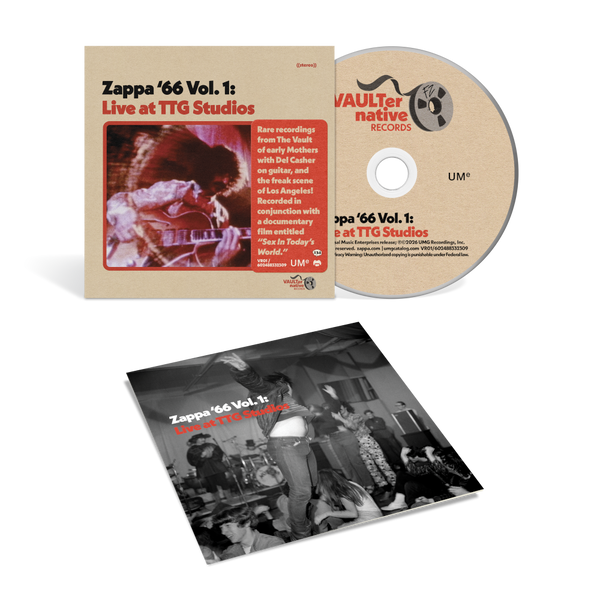 Frank Zappa - Zappa '66 Vol. 1: Live At TTG Studios (CD)